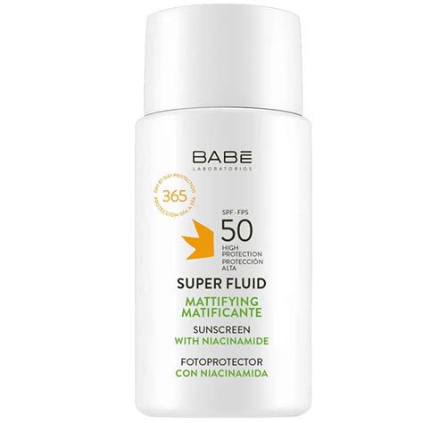 Amazon BABE Super Fluid Sunscreen Mattifying SPF 50 50 ML High