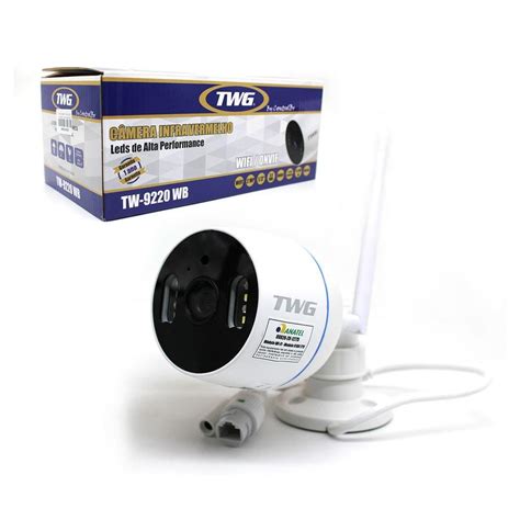 Câmera Ip Twg Tw 9220 Wb Full HD WIFI 2 4ghz KaBuM