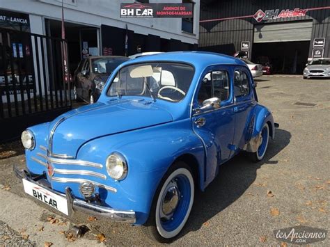 Renault 4CV de 1957 à vendre voiture ancienne de collection Voiture