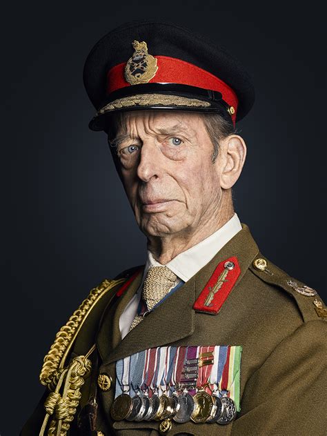 H R H Prince Edward Duke Of Kent KG GCMG GCVO CD ADC Portrait