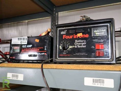 2 Sears Car Battery Chargers Roller Auctions