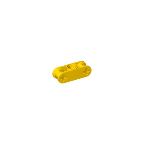 Lego Yellow Cross Block X With Two Axle Holes