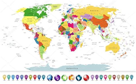 Mapa Politico Del Mundo
