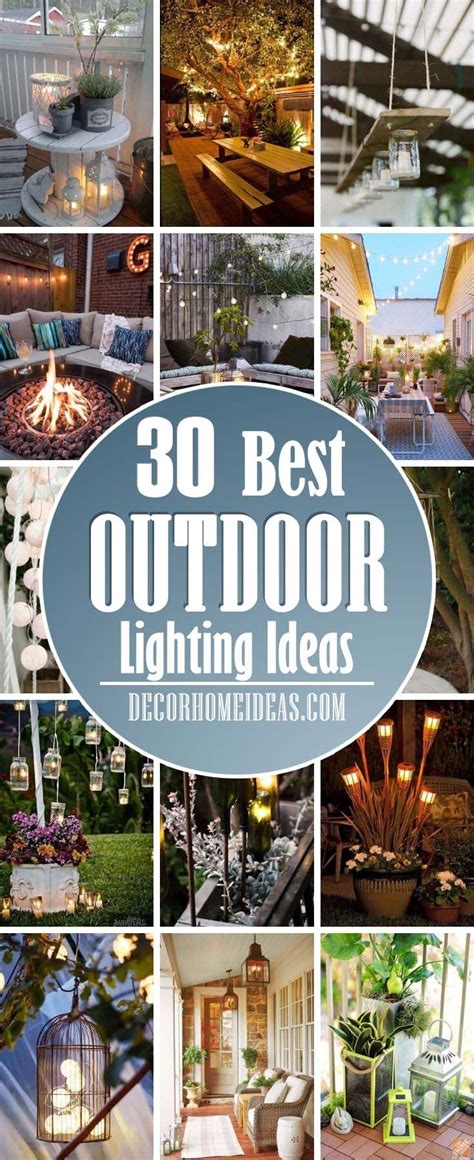 30 best outdoor lighting ideas for your yard and garden – Artofit