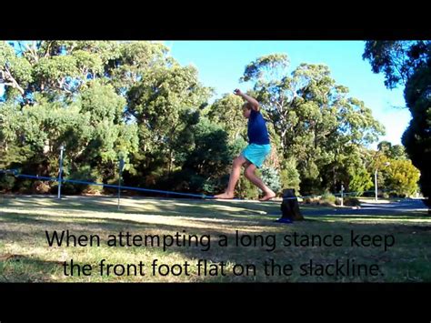 Basic Slackline Skills Youtube