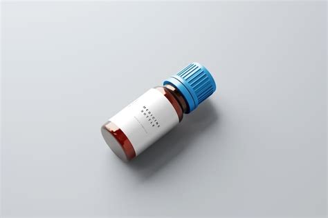 Premium Psd Medicine Bottle Mockup