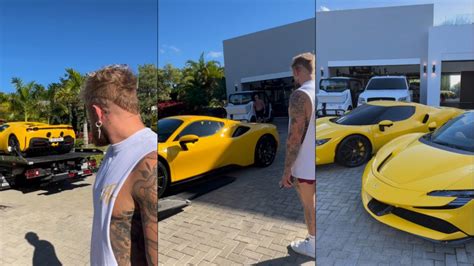 Jake Paul Buys A Ferrari Sf Spider Backfire News