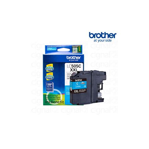 Cartucho De Tinta Brother LC505C XXL Cyan