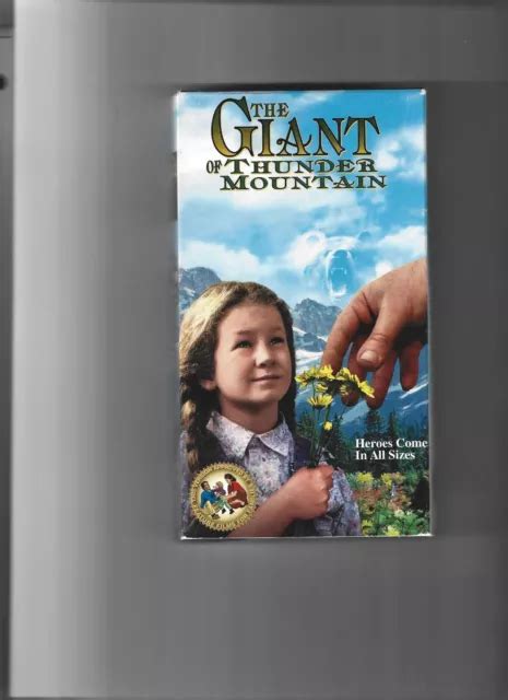 VHS THE GIANT of Thunder Mountain VHS 1998 longs métrages pour