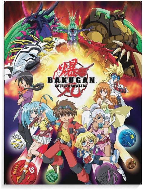 Amazon Room Posters Bakugan Battle Brawlers Anime Posters Cool