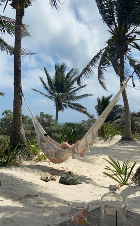 Pin By Charli On Quick Saves Beach Hammock Hammock Aesthetic Summer