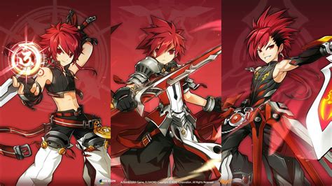 Elsword Elsword Transcendence Wallpaper Character Design Male