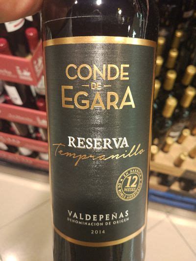 Vino Conde de Egara el nuevo Valdepeñas Reserva a la venta en Mercadona