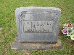 John Grimes Hutto 1892 1941 Memorial Find A Grave