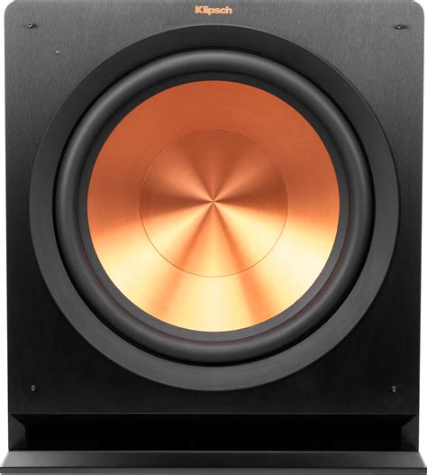 Best Buy Klipsch Reference Series 15 400W Powered Subwoofer Black R 115SW