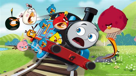 Angry Birds attacks AEG Thomas by PVZLOUDHOUSE on DeviantArt