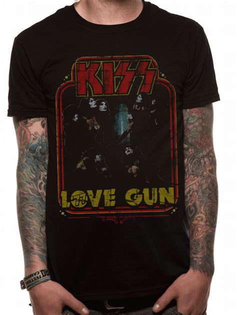 Kiss Love Gun T Shirt Buy Kiss Love Gun T Shirt At The Kerrang