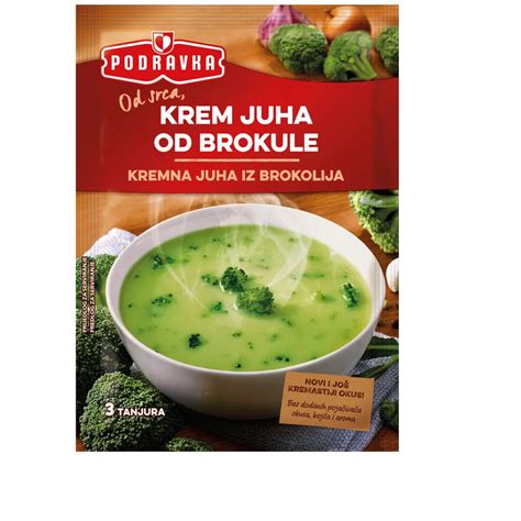 Krem juha od brokule 75 g Podravka Žena hr