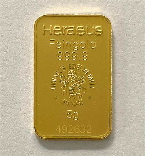 Grams Gold Heraeus Catawiki