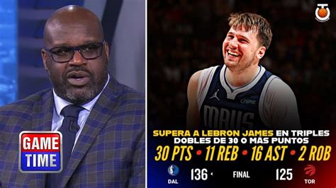 Nba Gametime Reacts To Luka Doncic Triple Double To Lead Mavericks To