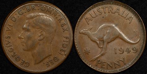 Australia Penny Partial Collar Ramstrike Error The Purple Penny