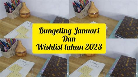 Budgeting Bulan Januari 2023 Happy New Year Caraku Mengatur