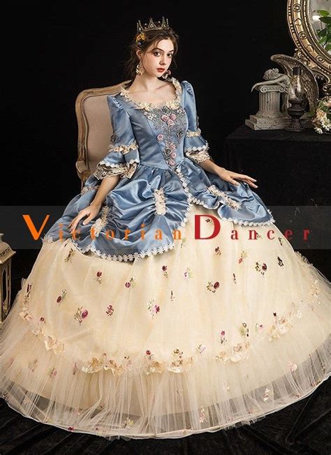 Rococo Baroque Marie Antoinette Ball Dresses Th Century Renaissance