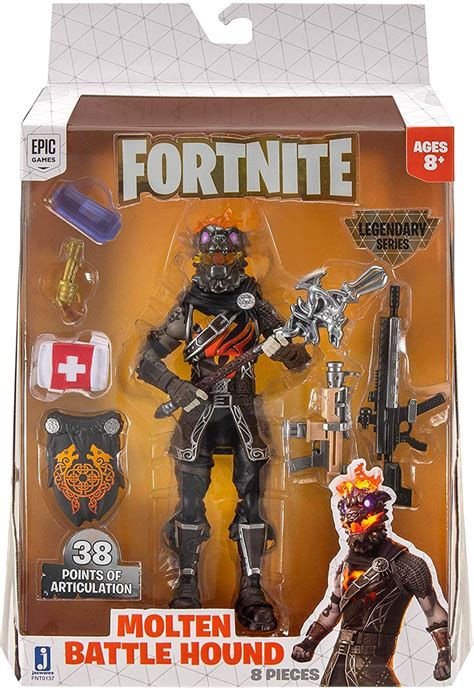 Fortnite Legendary Series Molten Battle Hound 6 Action Figure Jazwares