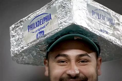 A Brazilian Fan Went Viral For His Philadelphia Cream Cheesehead