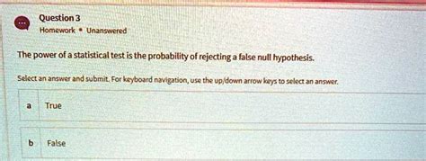 SOLVED Question 3 Homework Unanswered The E Power Of 3 Statistical