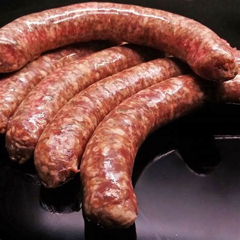 Frische Bratwurst vom Schaf Lamm Shop Genuss vom Schäfer