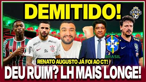 URGENTE DINIZ É DEMITIDO DA SELEÇÃO MELHOR NOTÍCIA PRO FLU LH MAIS