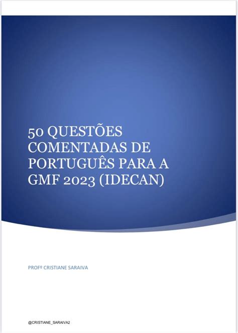 O Quest Es Da Idecan Comentadas Para A Guarda Municipal De Fortaleza