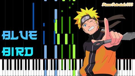 Blue Bird Naruto Piano Tutorial Synthesia Youtube