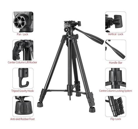 Штатив трипод с пультом профессиональный для камеры и телефона Tripod ...