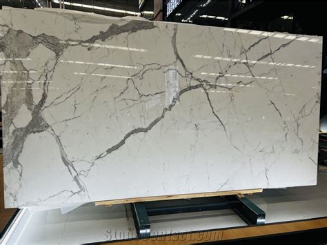 Italy Calacatta White Marble Slabs From China StoneContact