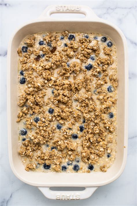 Blueberry Muffin Baked Oatmeal Fit Foodie Finds