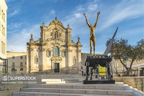 Church And Square Of San Francesco D Assisi In The Morning With The