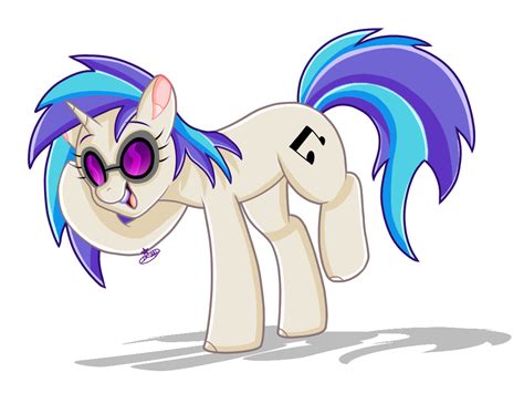 Mlp Vinyl Scratch Aka Dj Pon 3 By Nemisis Draw100 On Deviantart