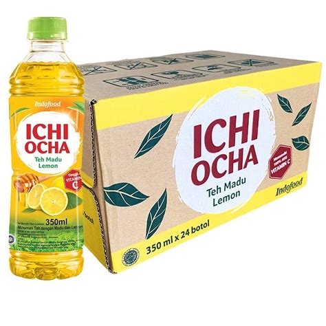 Jual Ichi Ocha Honey Lemon Minuman Teh Lemon Madu Ml Botol