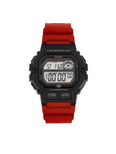 Casio Hodinky WS 1400H 4AVEF Červená Modivo cz