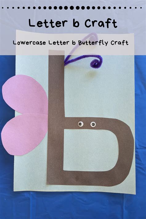 Simple Lowercase Letter B Craft Home With Hollie