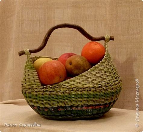 Ушастые корзинки из газетных трубочек | oblacco