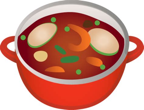 "pot of food" Emoji - Download for free – Iconduck