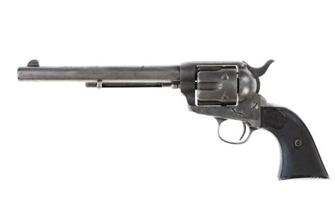 Colt .45 Cal Single Action Army Revolver C. 1891 Auction