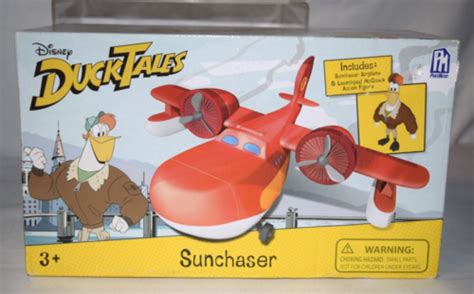 Disney Ducktales Sunchaser Plane Vehicle Launchpad Mcquack 5 Action