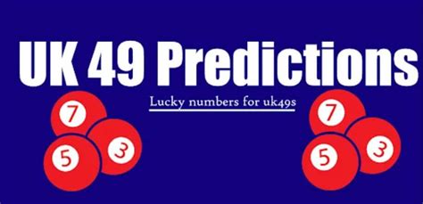 UK49s Best Predictions For Today Lunchtime Sunday 19 November 2023