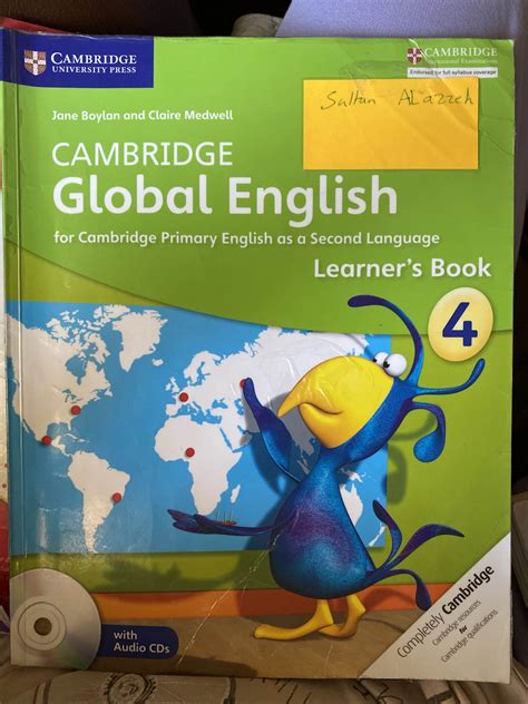 Cambridge Global English Learners Book 4 Alefredo Books