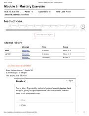 Newhummodule Mastery Exercise Wd Hum Pdf Pm