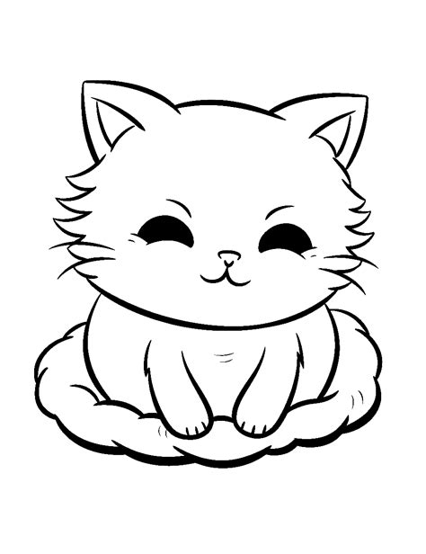 25 Kitten Coloring Pages: Free Cute Sheets